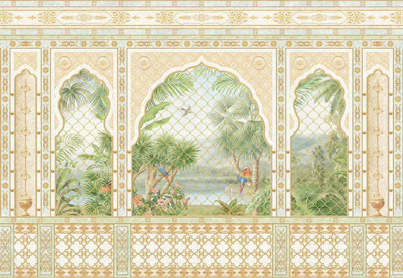  Renaissance Fresco  Tropical ag0256-A