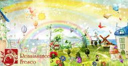  Renaissance Fresco  Baby Series 2194-A