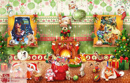  Renaissance Fresco  Baby Series B003-A