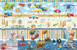  Renaissance Fresco  Baby Series B004-A