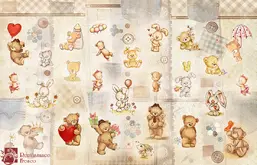  Renaissance Fresco  Baby Series B025-A