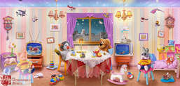  Renaissance Fresco  Baby Series B060-A