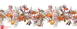  Renaissance Fresco   h0009-A