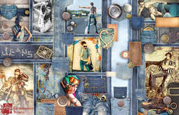  Renaissance Fresco   d001-A
