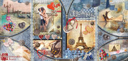  Renaissance Fresco   d013-A