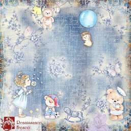  Renaissance Fresco   d024-A