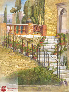  Renaissance Fresco    4384-A