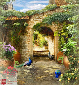  Renaissance Fresco    4602-A