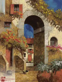  Renaissance Fresco    4613-A