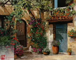  Renaissance Fresco    4623-A