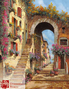  Renaissance Fresco    4638-A