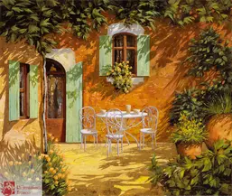  Renaissance Fresco    4647-A