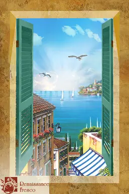  Renaissance Fresco    4713-A