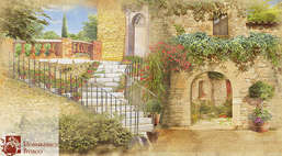  Renaissance Fresco    4957-A