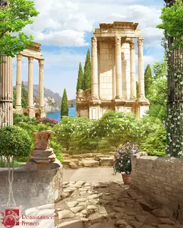  Renaissance Fresco  Классический пейзаж 44012-A