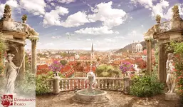  Renaissance Fresco  Классический пейзаж 44203-A