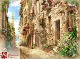  Renaissance Fresco    44304-A