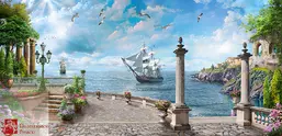  Renaissance Fresco    50048-A