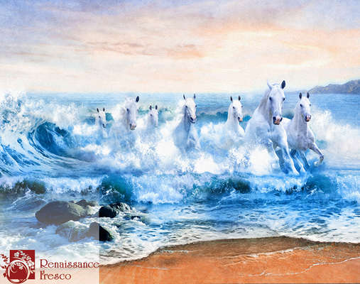 Фреска Renaissance Fresco  Морской пейзаж 50056-A