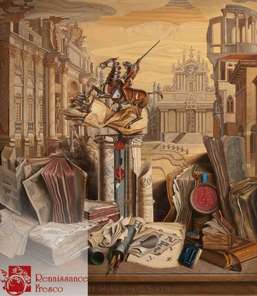  Renaissance Fresco   6061-A