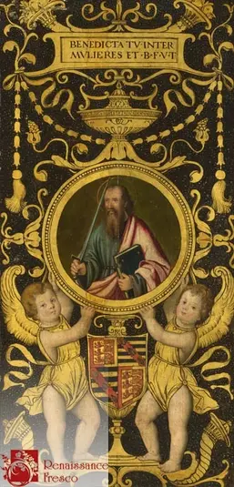  Renaissance Fresco   10072-A
