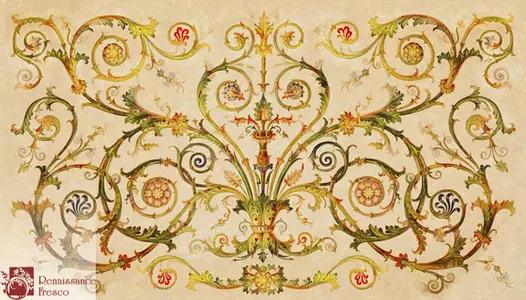  Renaissance Fresco   10182-A -  1