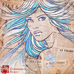 Renaissance Fresco   ag0041-A
