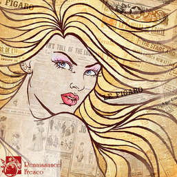  Renaissance Fresco   ag0043-A