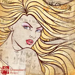  Renaissance Fresco   ag0043-A