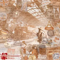 Renaissance Fresco   ag0045-A