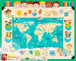  Renaissance Fresco  Smart Baby s022-A