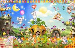  Renaissance Fresco  Smart Baby s015-A