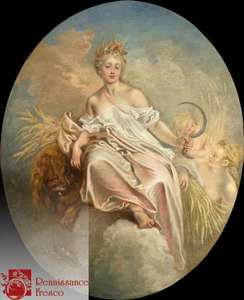  Renaissance Fresco   7306-A