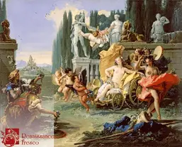  Renaissance Fresco   7307-A