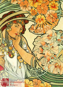  Renaissance Fresco   7396-A