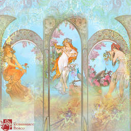  Renaissance Fresco   7399-A