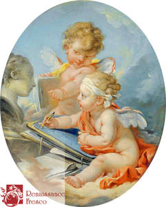  Renaissance Fresco   7413-A