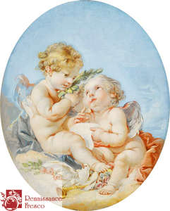  Renaissance Fresco   7414-A