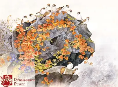  Renaissance Fresco   9027-A -  1