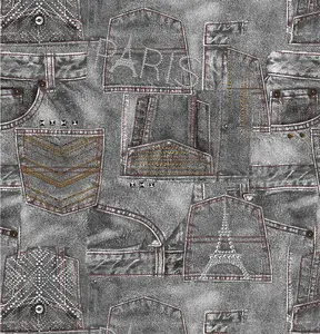  Shinhan Wallcoverings Modern Sense 2017 88171-2 Eiffel Jean -  1