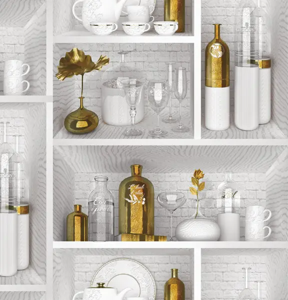 Обои Shinhan Wallcoverings Modern Sense 2017 88175-1 Royal Adderley - фото 1