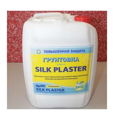 Аксессуары к жидким обоям Silk Plaster Грунтовка Для жидких обоев 5 л./7 кг.