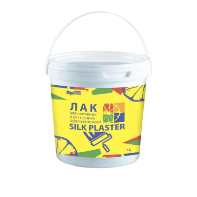 Аксессуары к жидким обоям Silk Plaster Лак Фирменный 1 л./1 кг.