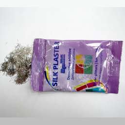 Аксессуары к жидким обоям Silk Plaster Блестки Палочки Серебряные
