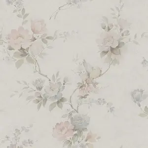 Обои Zambaiti Parati Satin Flowers 2022 Z66857 - фото 1