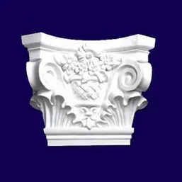  Перфект  Капитель для пилястры пилястры из полиуретана D3005