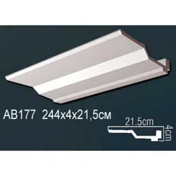  Перфект  Карниз потолочный гладкий AB177