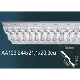 Перфект  Карниз потолочный с рисунком AA123