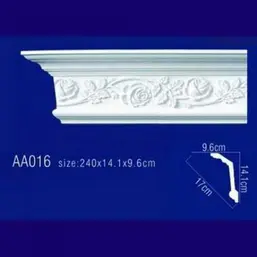  Перфект  потолочный плинтус с орнаментом AA016